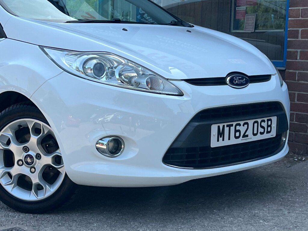Ford Fiesta 1.25 Zetec Euro 5 White #3