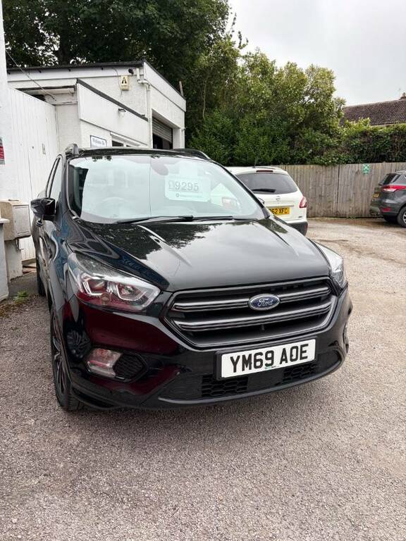 Ford Kuga 2.0 Tdci St-line 2Wd - 2019 69 YM69AOE Black #3