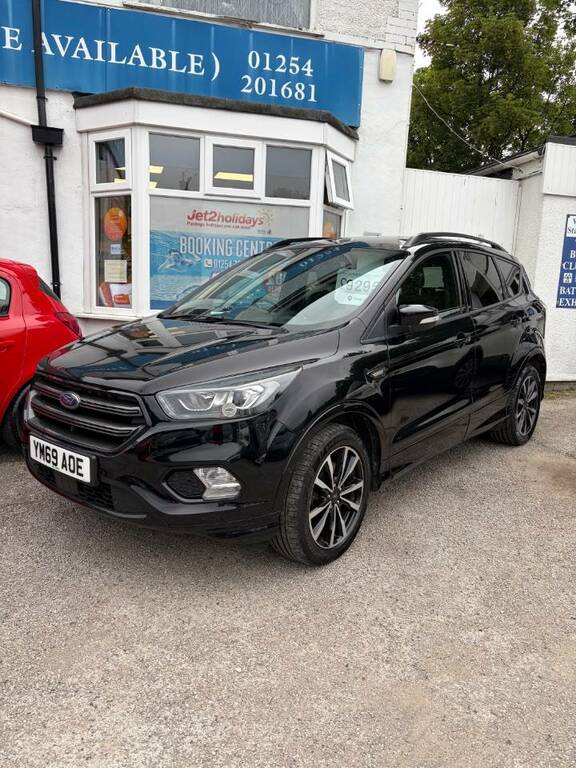 Ford Kuga 2.0 Tdci St-line 2Wd - 2019 69 YM69AOE Black #4