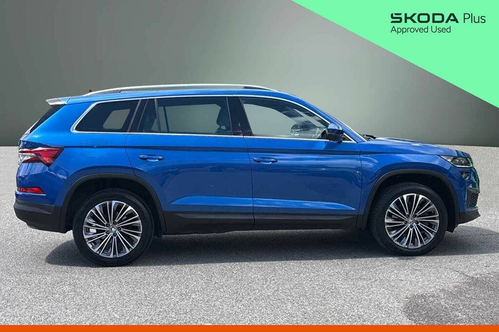 Skoda Kodiaq 2.0 Tdi Se L Executive 4X4 Dsg 7 Seat HY22MGE Blue #4