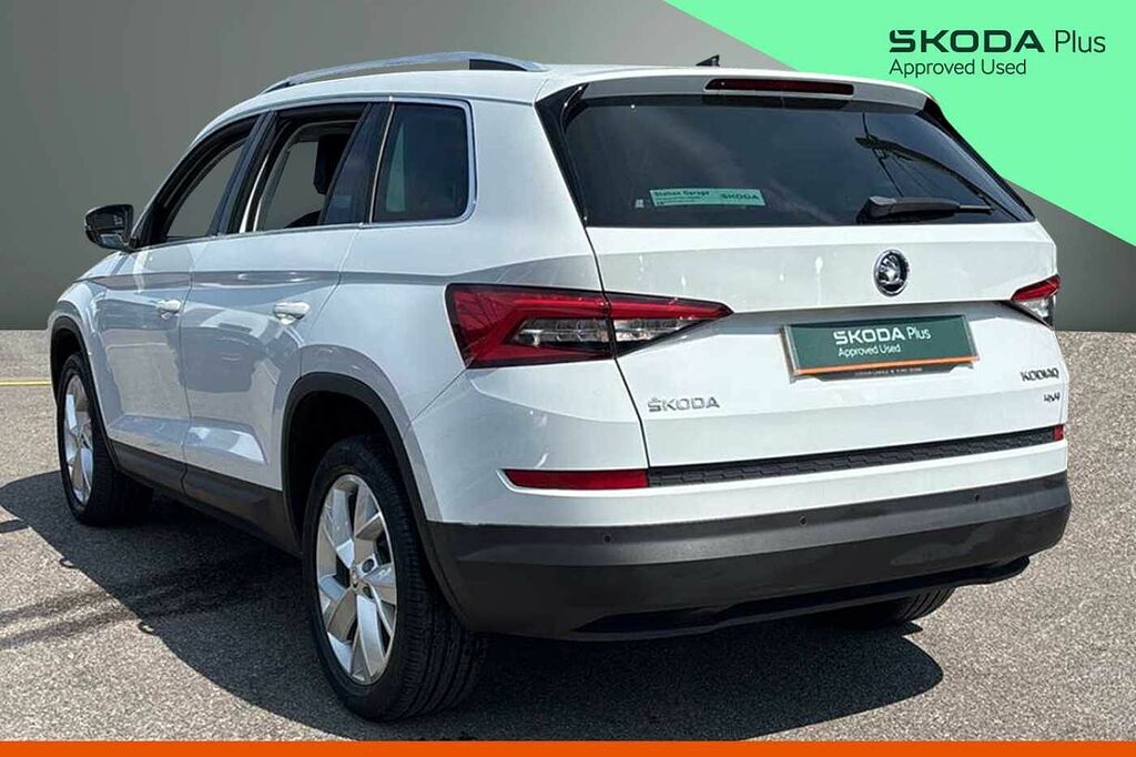 Skoda Kodiaq 2.0Tdi 150Ps 4X4 Edition 7Seats Scr Dsg Suv White #3