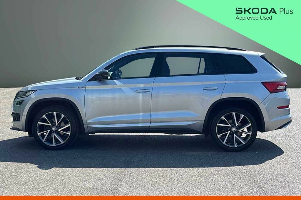 Skoda Kodiaq 1.5 Tsi Sport Line Dsg 7 Seat Silver #4