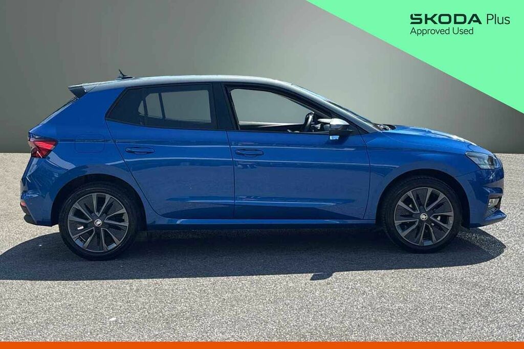 Skoda Fabia 1.0 Tsi Colour Edition Blue #4
