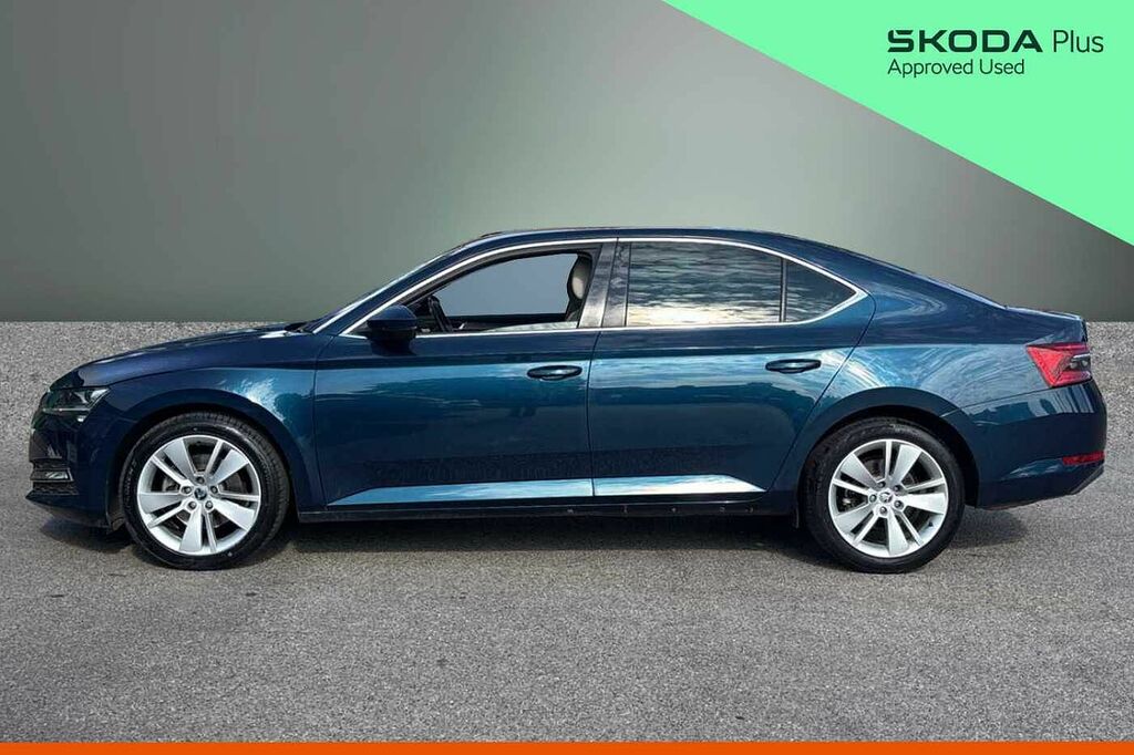 Skoda Superb 2.0 Tsi 190 Se L Dsg Blue #4