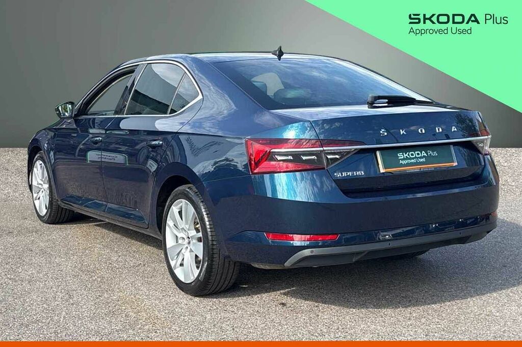 Skoda Superb 2.0 Tsi 190 Se L Dsg Blue #3