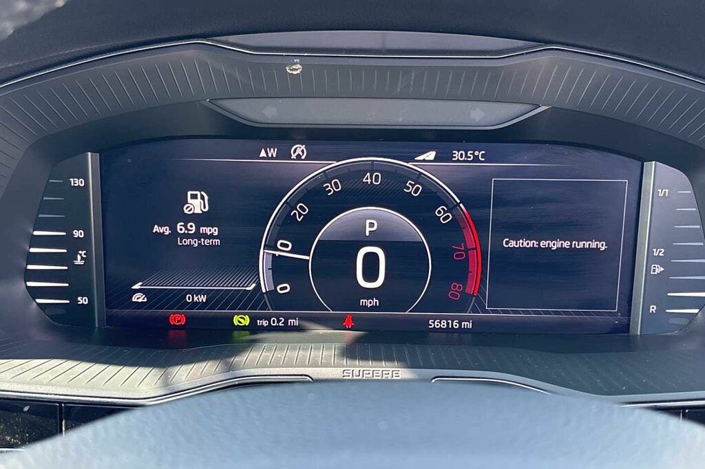 Skoda Superb 1.5 Tsi Se Dsg Grey #16