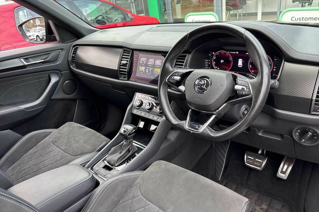Skoda Kodiaq 1.5 Tsi Sport Line Dsg 7 Seat Black #6