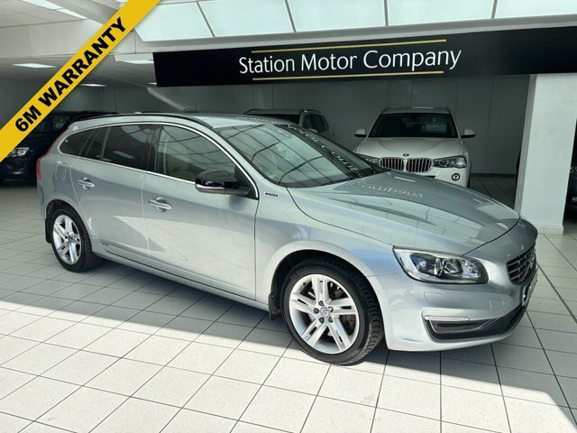Volvo V60 D5 Twin Engine Se Silver