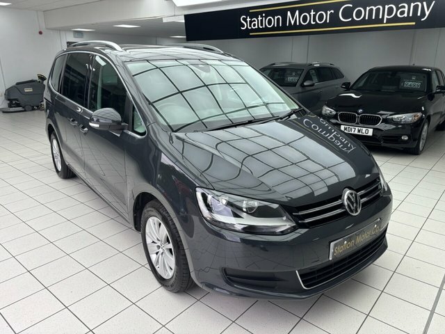 Volkswagen Sharan 2.0 Tdi Se Nav Dsg Euro 6 Ss Blue #23
