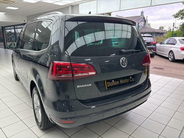 Volkswagen Sharan 2.0 Tdi Se Nav Dsg Euro 6 Ss Blue #9