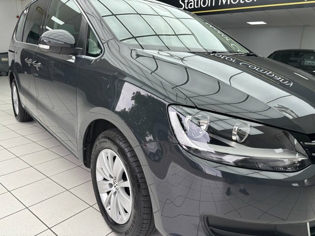Volkswagen Sharan 2.0 Tdi Se Nav Dsg Euro 6 Ss Blue #14
