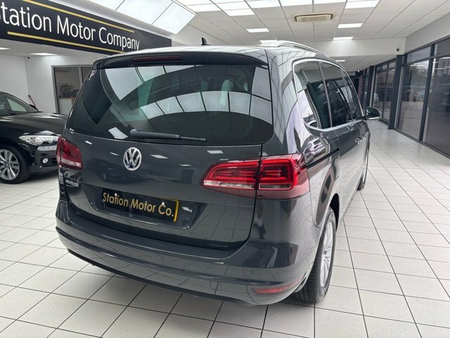 Volkswagen Sharan 2.0 Tdi Se Nav Dsg Euro 6 Ss Blue #11