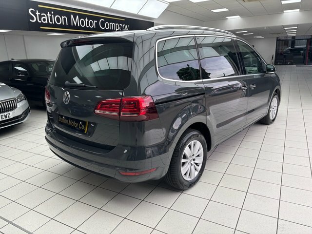 Volkswagen Sharan 2.0 Tdi Se Nav Dsg Euro 6 Ss Blue #12