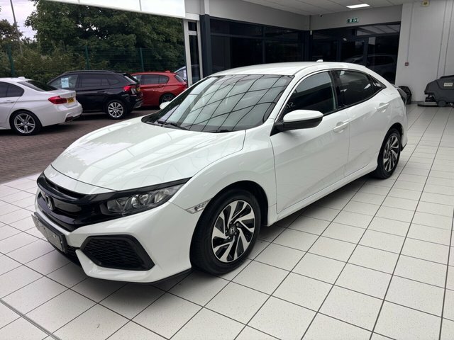 Honda Civic I-dtec Se Hatchback White #6
