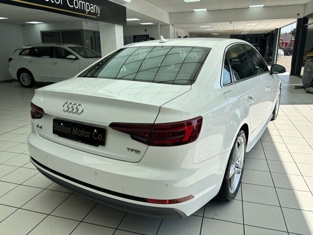 Audi A4 1.4 Tfsi Sport Saloon S Tronic Euro 6 Ss White #12