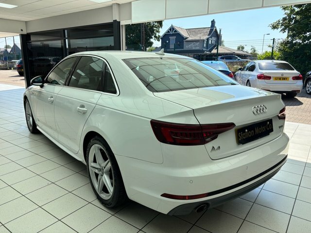 Audi A4 1.4 Tfsi Sport Saloon S Tronic Euro 6 Ss White #9
