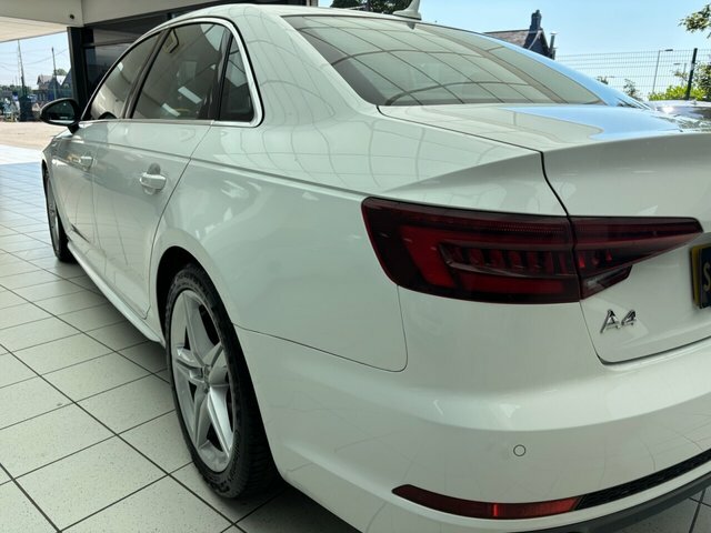 Audi A4 1.4 Tfsi Sport Saloon S Tronic Euro 6 Ss White #17