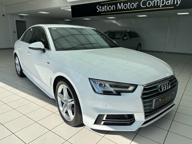 Audi A4 Tfsi S Line Saloon White #4