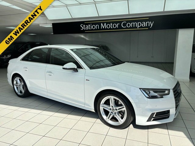 Audi A4 Tfsi S Line Saloon White