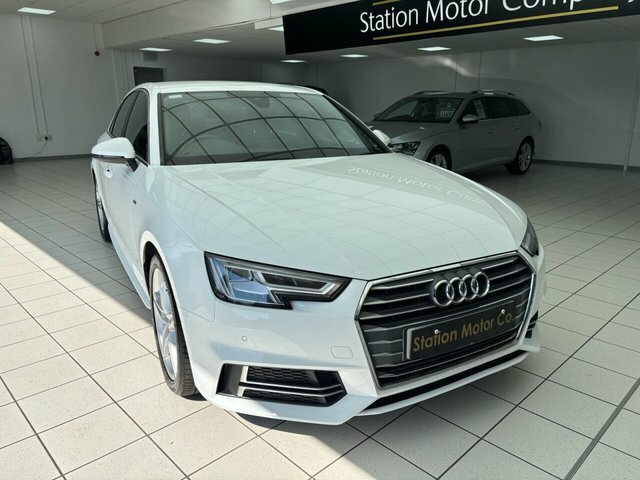 Audi A4 Tfsi S Line Saloon White #5