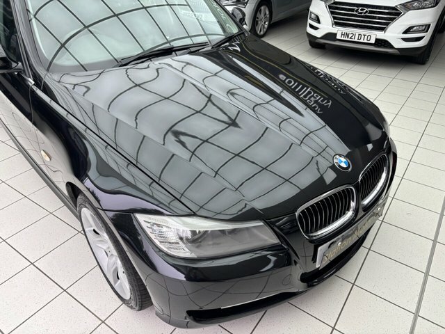 BMW 3 Series Estate 2.0 318D M Sport Touring Euro 5 Ss Black #20