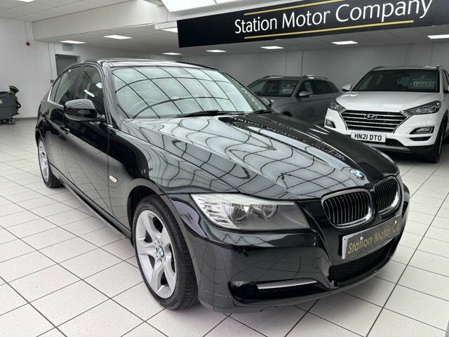 BMW 3 Series Estate 2.0 318D M Sport Touring Euro 5 Ss Black #2