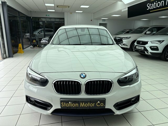 BMW 1 Series 118I Sport Hatchback YK18LHT White #6