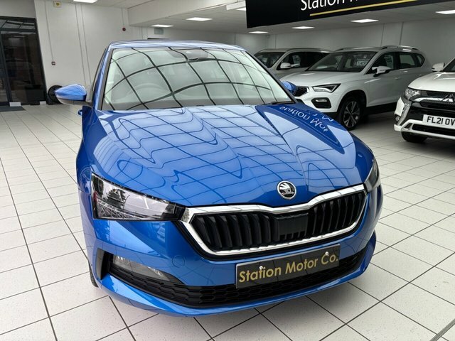 Skoda Scala Tsi Se L Hatchback Blue #3