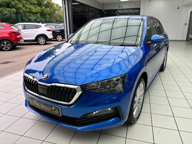 Skoda Scala Tsi Se L Hatchback Blue #5