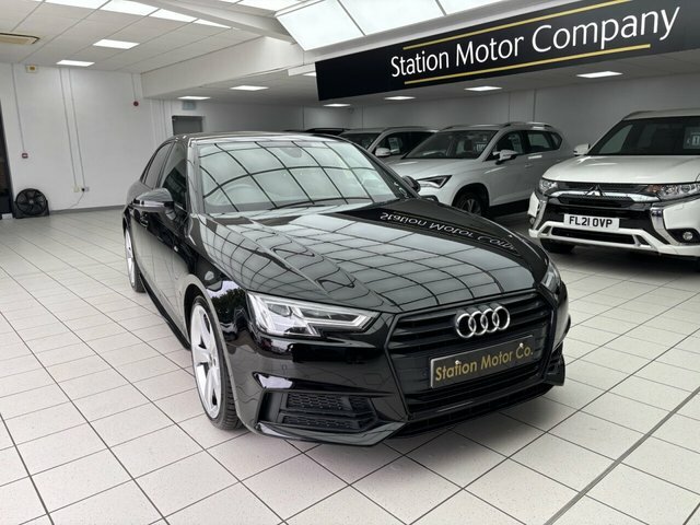 Audi A4 Tfsi Black Edition Saloon Black #3