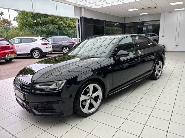 Audi A4 Tfsi Black Edition Saloon Black #6