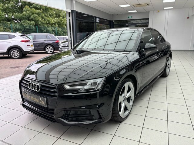 Audi A4 Tfsi Black Edition Saloon Black #5