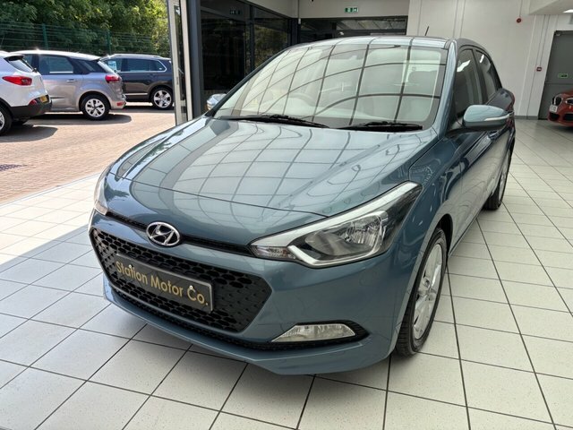 Hyundai I20 Blue Drive Se Hatchback Blue #5
