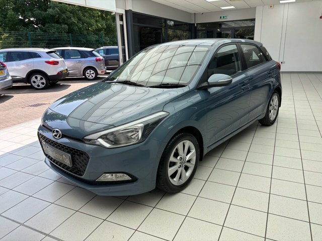 Hyundai I20 Blue Drive Se Hatchback Blue #6