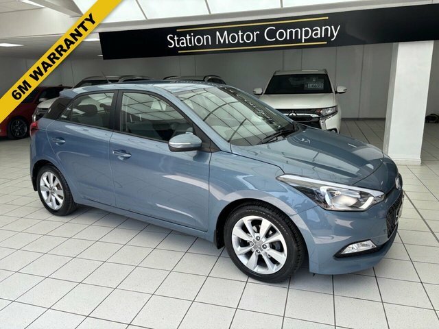 Hyundai I20 Blue Drive Se Hatchback Blue