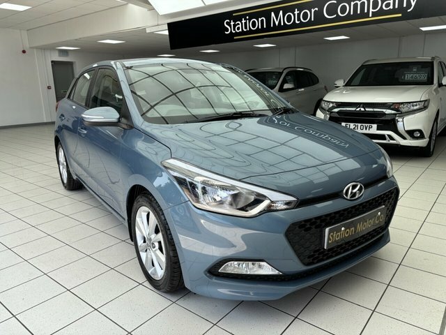 Hyundai I20 Blue Drive Se Hatchback Blue #2
