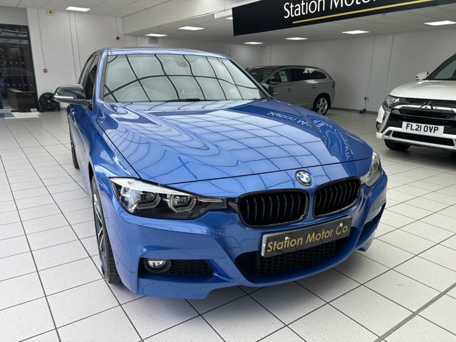 BMW 3 Series 320I M Sport Shadow KP68RFE Blue #3