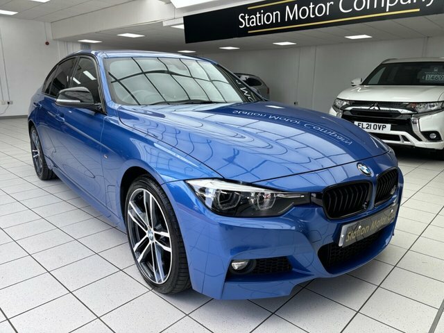 BMW 3 Series 320I M Sport Shadow KP68RFE Blue #2