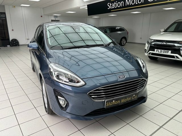 Ford Fiesta Ti-vct Zetec Hatchback SJ68WGW Blue #4