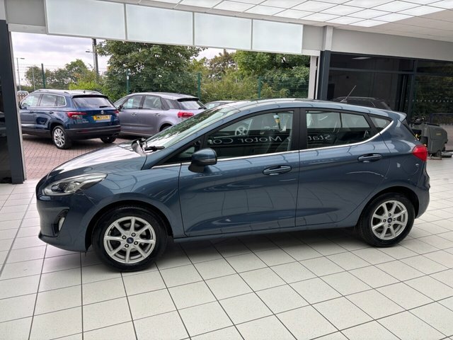 Ford Fiesta Ti-vct Zetec Hatchback SJ68WGW Blue #2