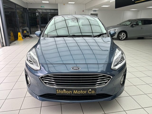 Ford Fiesta Ti-vct Zetec Hatchback SJ68WGW Blue #5