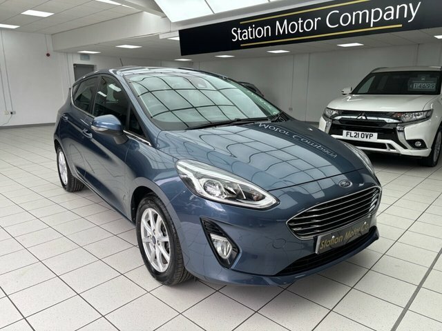 Ford Fiesta Ti-vct Zetec Hatchback SJ68WGW Blue #3