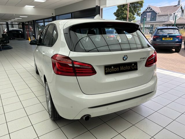 BMW 2 Series Active Tourer 218D M Sport Active Tourer White #9