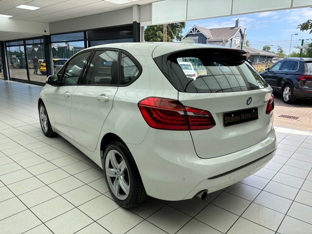 BMW 2 Series Active Tourer 218D M Sport Active Tourer White #8
