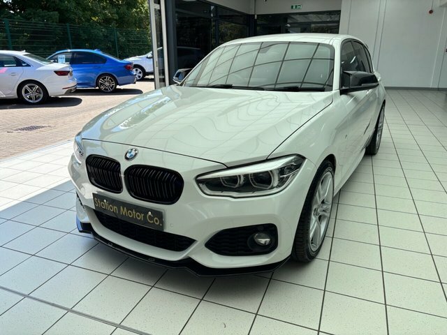 BMW 1 Series 116D M Sport Hatchback WK66HSZ White #6
