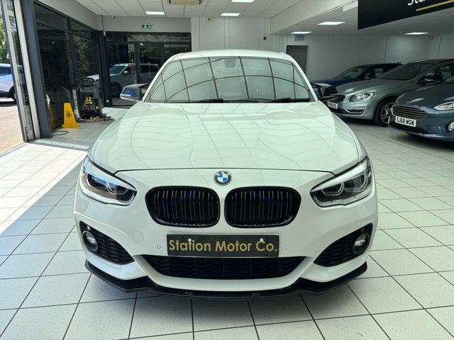 BMW 1 Series 116D M Sport Hatchback WK66HSZ White #5
