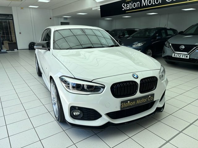 BMW 1 Series 116D M Sport Hatchback WK66HSZ White #4