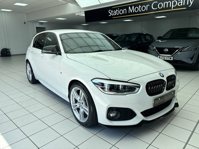 BMW 1 Series 116D M Sport Hatchback WK66HSZ White #2