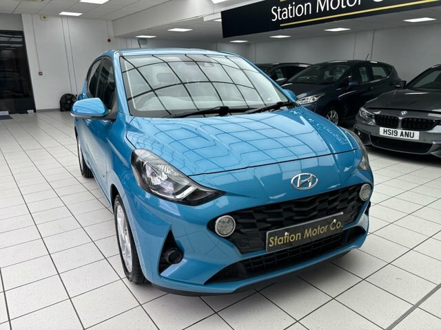 Hyundai I10 Se Connect Hatchback Blue #3