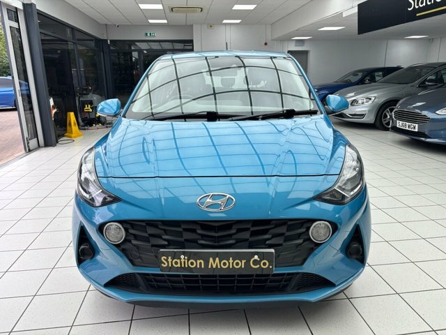 Hyundai I10 Se Connect Hatchback Blue #4